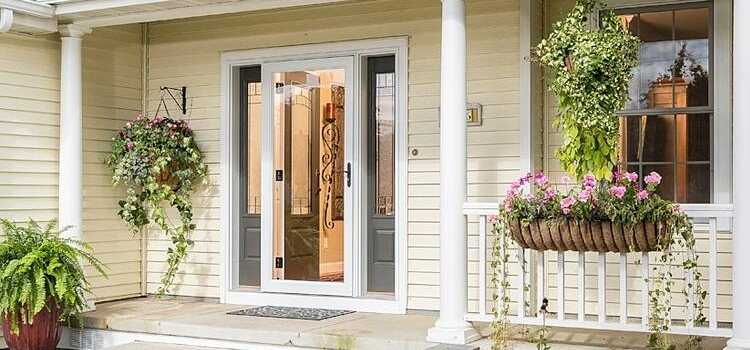 screen door installation in Jamul